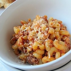 Pasta Bolognese