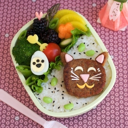 Kitty Sausage Bento