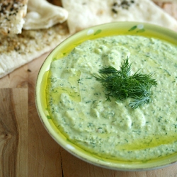 Fresh Fava Bean Dip