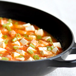 Tomatoes Stew with ToFu