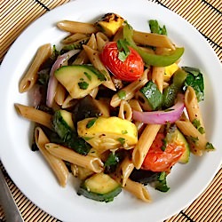 Grilled Vegetable Pasta Salad