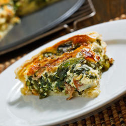 Asparagus and Spinach Quiche