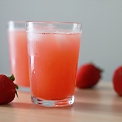 Strawberry Vanilla Agua Fresca