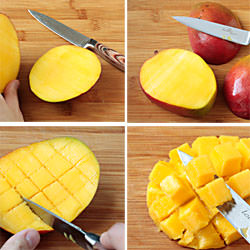 How To Select, Peel & Dice A Mango