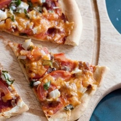 Homemade Thin Crust Pizza