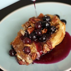 Blueberry Pecan French Toast