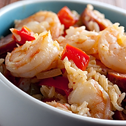 Shrimp and Andouille Jambalaya