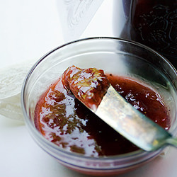 Strawberry Rhubarb Cardamom Jam