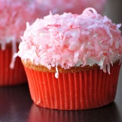 Strawberry Filled Cupcakes