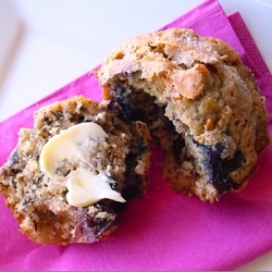 Blueberry Banana Muffins