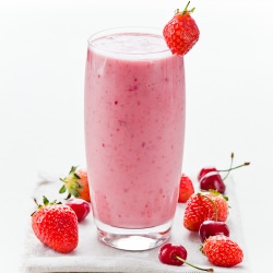 Cherry and Strawberry Smoothie