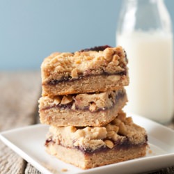 Peanut Butter and Jelly Bars