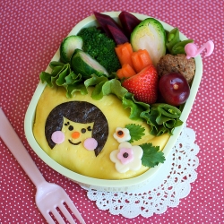 Retro Girl Bento