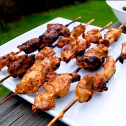 Grilled Tandoori Chicken Skewers