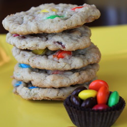 Oatmeal M&M Cookies