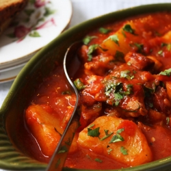 Smoky Chicken and Chorizo Stew