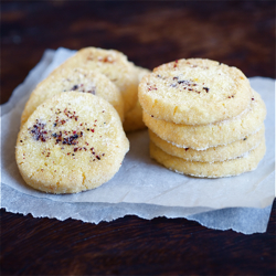 Orange, Polenta Shortbread