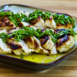 Grilled Lemon and Mustard Chicken