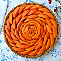 Almond-Apricot Tart