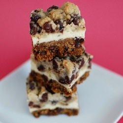 Cookie Dough Cheesecake Bars