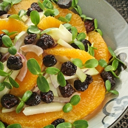 Kohlrabi and Orange Salad