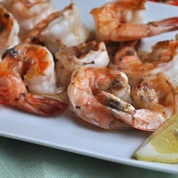 Grilled Shrimp w/Anchovy Butter