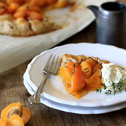 Apricot-Thyme Galette