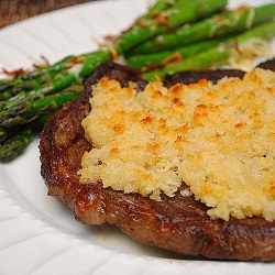 Horseradish Crusted Ribeye Steak