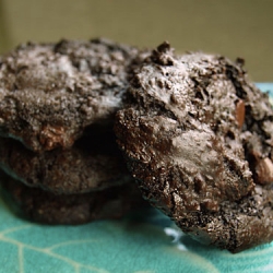 Double Dark Chocolate Cookies