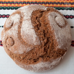 Spelt Bread with Rye Sourdough