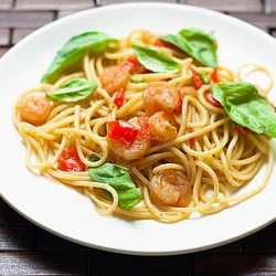 Jamie Oliver’s Shrimp Linguini