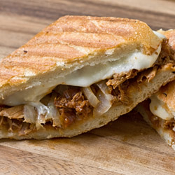 Pulled BBQ Chicken Panini