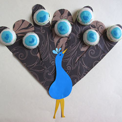 Peacock Macarons