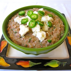 Tequila Refried Beans