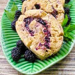 Blackberry Swirl Scones