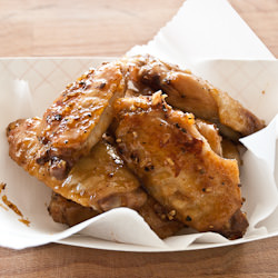 Honey Garlic Wings Redux