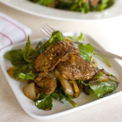 Abida’s Spicy Lamb Salad