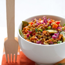 Wheat Berry Confetti Salad