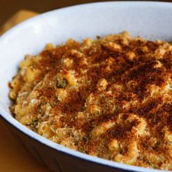 Lighter Baked Macaroni and Cheese