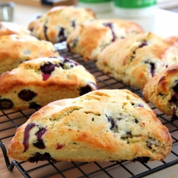 Blueberry Citron Buttermilk Scones