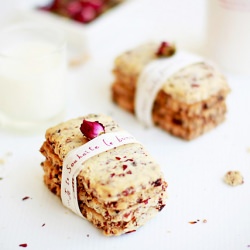 Cranberry Rose Cookies