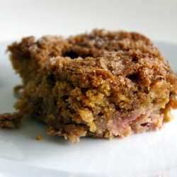 Rhubarb Coffee Cake