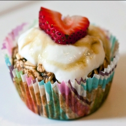 Healthy Oatmeal Cupcakes