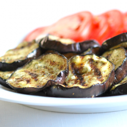 Eggplant and Tomato Napoleans