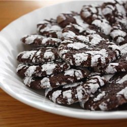 Chocolate Crinkle Cookies