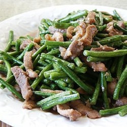 Stir Fried Pork with Long Beans