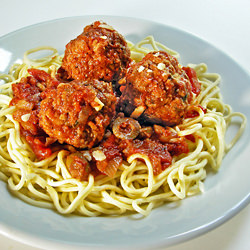 Spaghetti and Meatballs