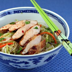 Rice Noodle Salad with Chicken