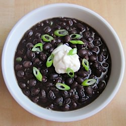 Seasoned Black Beans