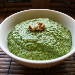 Vegan Parsley and Walnut Pesto